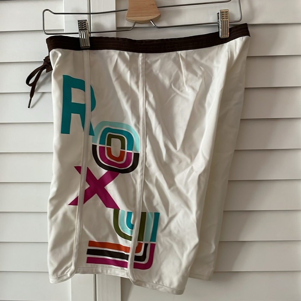 Women’s Junior’s Roxy Board Shorts Swim 9 EUC Vintage - Picture 7 of 7